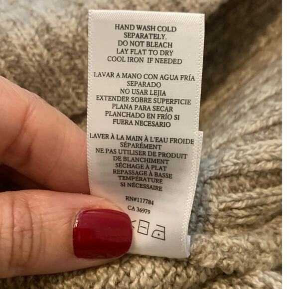 Rails brown long sleeves crew neck sweater size Medium - Picture 6 of 10